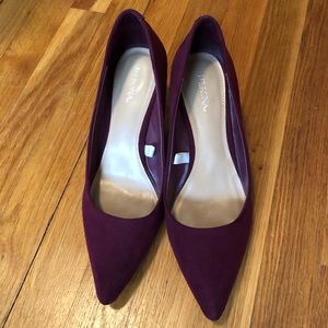 Maroon heels